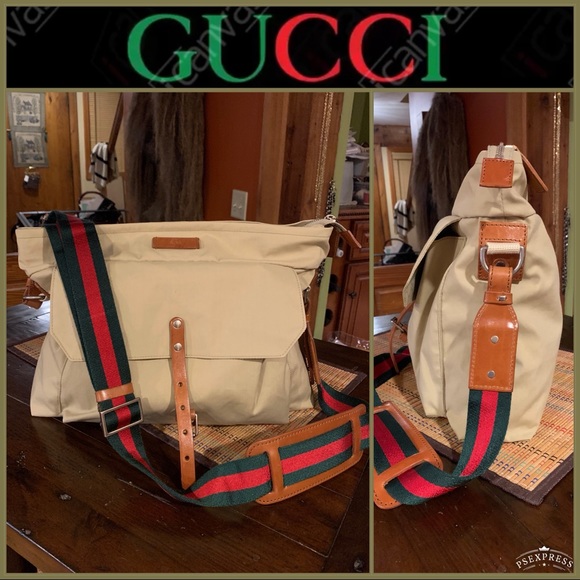 ❗️SOLD on ♏️❗️ GUCCI MESSENGER Unisex RARE Travel in Style💥♥️🔥 Beautiful - Picture 3 of 16